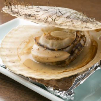Grilled scallop shell (1 piece)