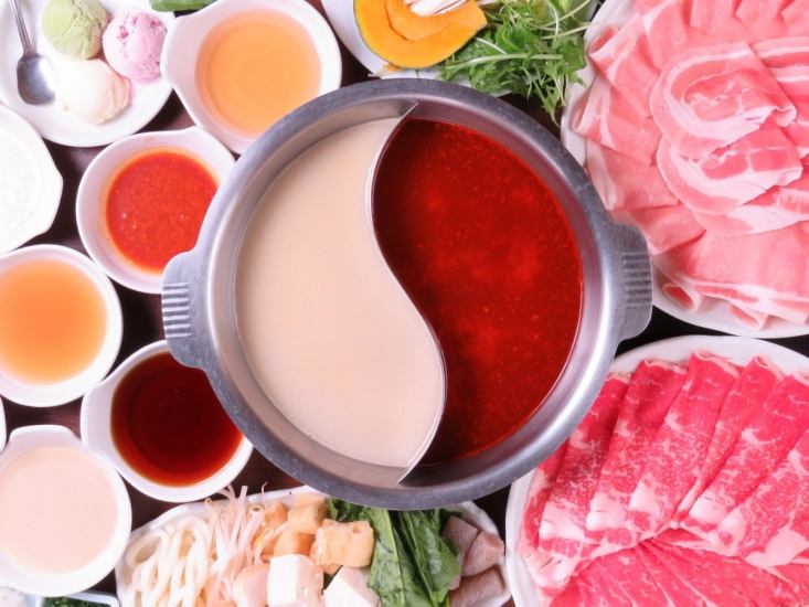 Cospa is good because it is directly managed by a meat wholesaler! Women 1950 yen (tax included) ~ All-you-can-eat shabu-shabu shop.