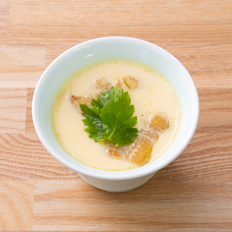 Savory egg custard