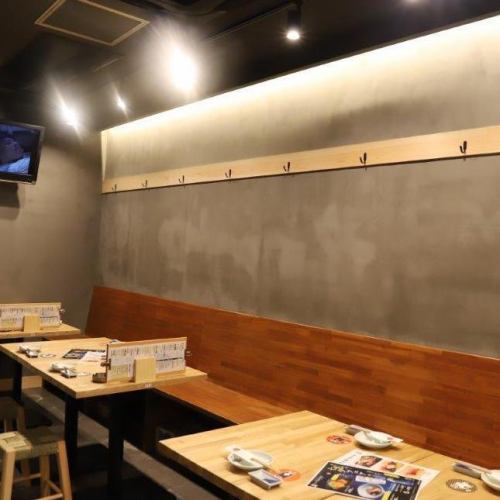 In this Japanese-style restaurant, you can dine according to the number of people and the occasion.