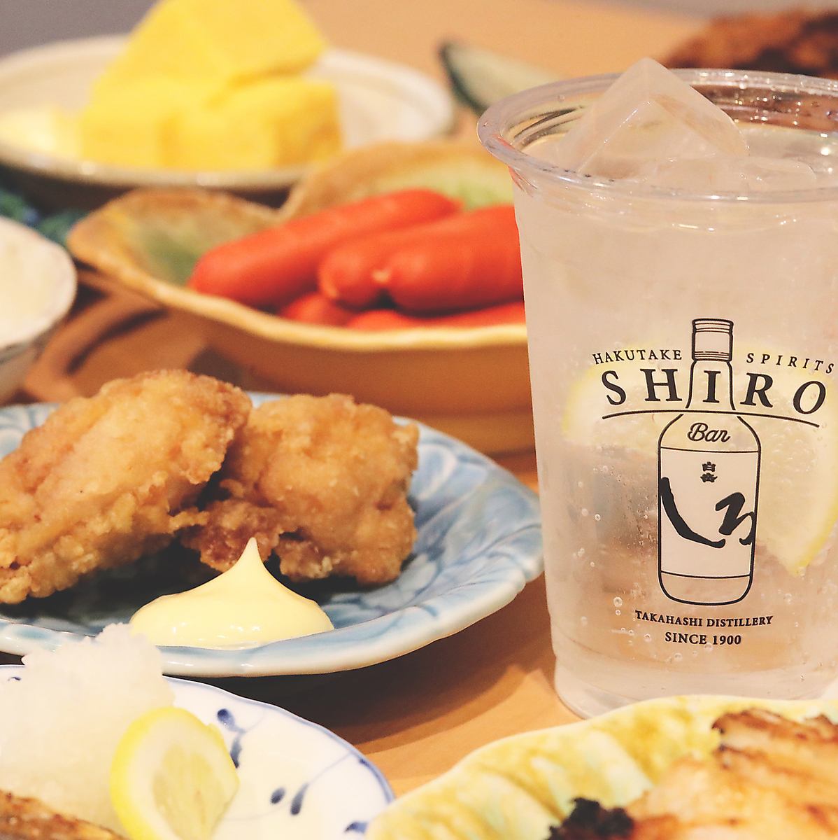 60 minutes all-you-can-drink for 1,078 yen! Reasonably priced, convenient and easy to access.