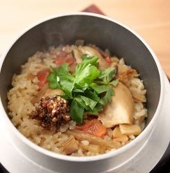 鸟蛤饭～配有机红薯酱油～