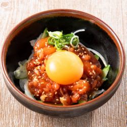 Limited quantity seafood yukhoe