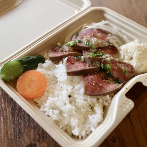 炙り牛たんネギ塩タタキ弁当 -Grilled beef tongue green onion salt tataki box