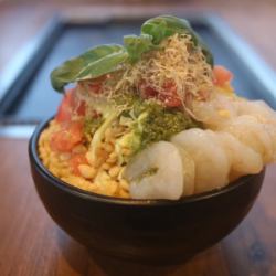 작은 새우와 신선한 토마토 제노바 크림 MONJA