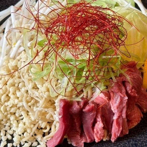 고리 코리 쇠고기 소금과 기소바