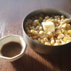 야미츠키 철판 옥수수 버터