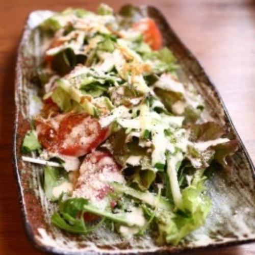 치즈 짙은 시저 샐러드