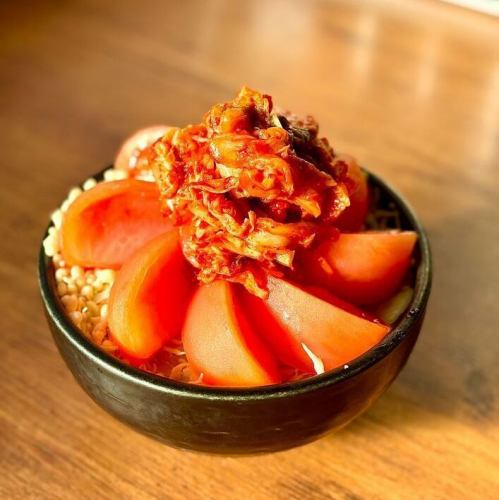 토마토 치즈 김치 MONJA