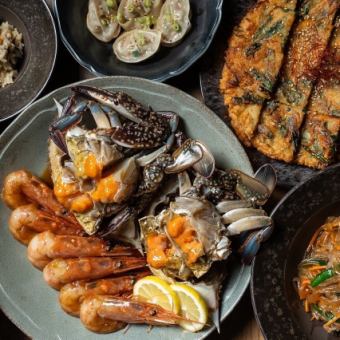 カンジャンケジャン・〆混ぜご飯など全6品 4,980円(税込)