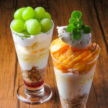 [Ladies' Night Course ~ Includes seasonal fruit parfait] 7 dishes total 4,500 yen (tax included) [Includes 120 minutes of all-you-can-drink]