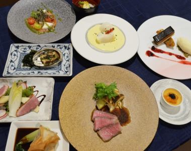 京懐石フレンチコース◇シェフおすすめコース全10品