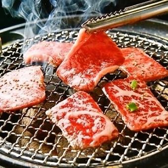 桜の祭り！【90分特選食べ飲み放題】和牛カルビ、牛ハラミ付き　通常6028円⇒4378円