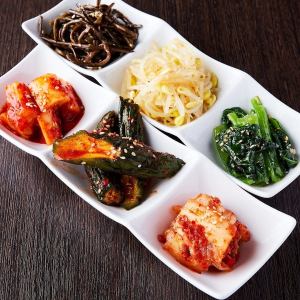 豆芽拌菜 / 小松菜拌菜 / 桂花拌菜