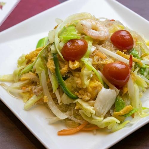 Stir-fried Shrimp Vermicelli Pad Poisian