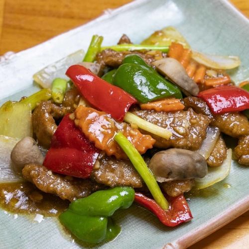 Stir-fried Beef with Oyster Sauce ★ Nua Pad Nan Man Hoi