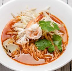 Tom Yum Kung Noodles