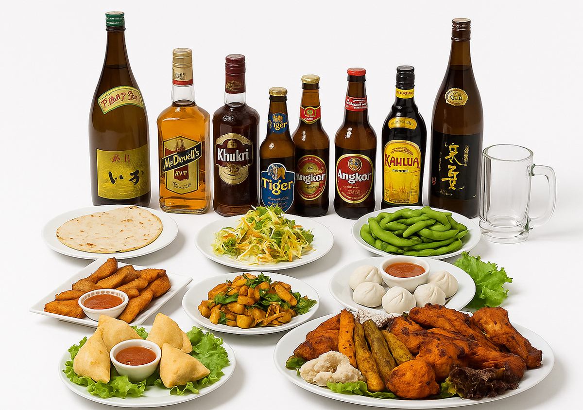 本場インドの多彩な料理が自慢♪お得な食べ飲み放題コース◎ご宴会等に貸切可能！