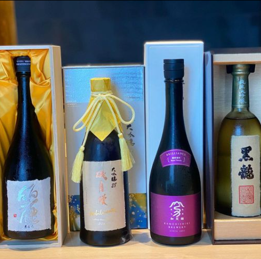 様々な日本酒をご準備