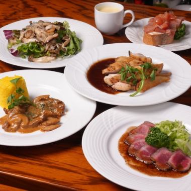 ～12/19おもてなしコース [鶏肉のガーリックソース] 7700円⇒6050円(税込) 