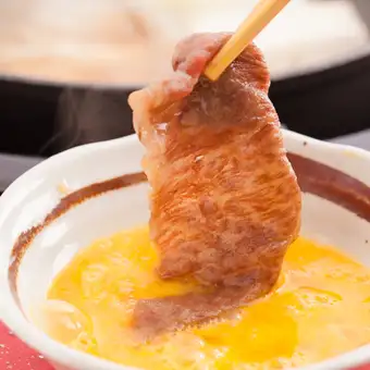 【黒毛和牛食べ放題】すき焼きコース4180円(税込)/アルコール飲み放題付+1320円(税込)~