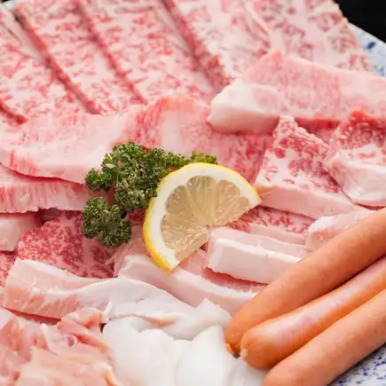 [Course Meal] Premium Kuroge Wagyu Beef Yakiniku Ai Course [11 dishes total, 3,520 yen (tax included)]