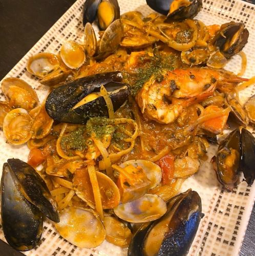 最後の晩餐パスタ