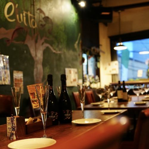 12名様も1列でお席ご案内出来ます♪