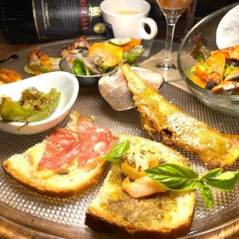 【12/24・25限定/クリスマスプレート】限定メニュー盛りだくさん♪全9品　2800円