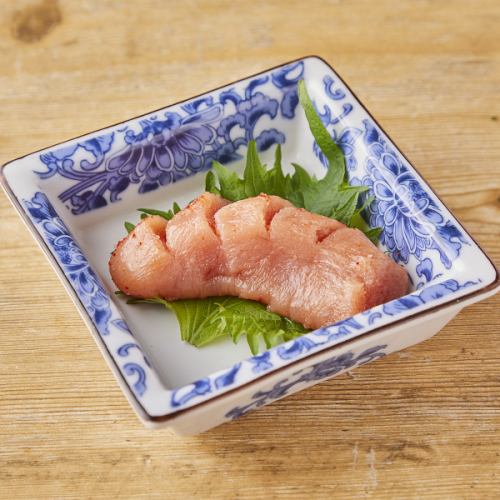 あごおとし明太子(生、炙り)