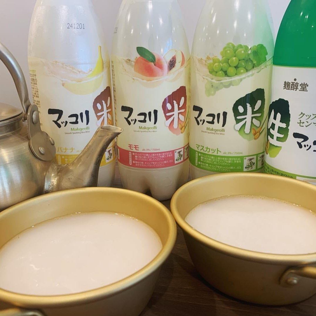 お酒の進む韓国料理！当店オススメのやかんマッコリもどうぞ♪