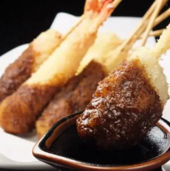 くいだおれセット（串12本＋人気サイドメニュー2品）