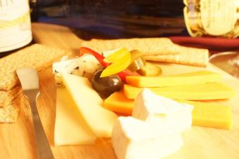 Assorted carefully selected cheeses