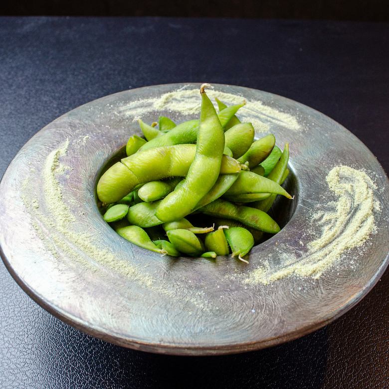 Boiled edamame