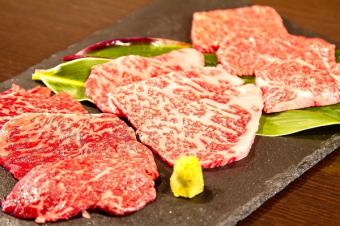 Wagyu ISSHIN platter {Today's recommended luxurious platter} 3 types, 6 items