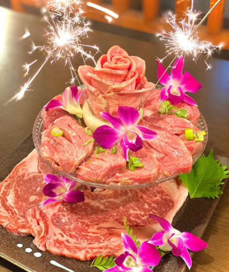You can enjoy authentic yakiniku. Perfect for any banquet.