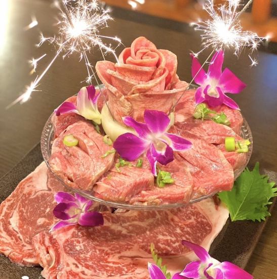 You can enjoy authentic yakiniku. Perfect for any banquet.