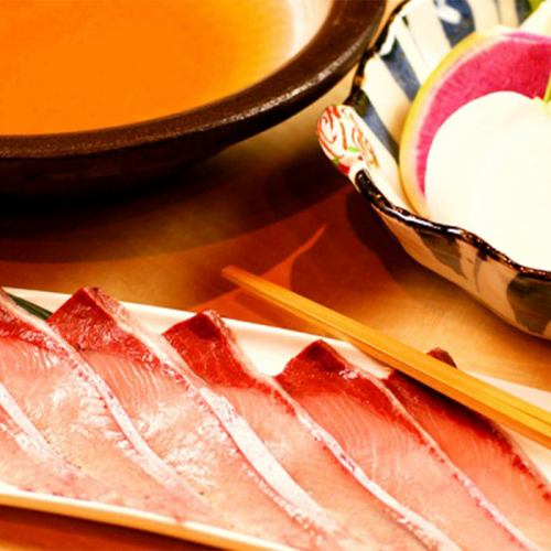 能登ブリのしゃぶしゃぶ 1人前