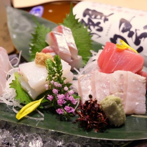 请特别注意如何吃...享受日本海的新鲜鱼
