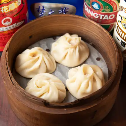 ◆2時間食べ放題×飲み放題◆小籠包や餃子、よだれ鶏など20種食べ放題