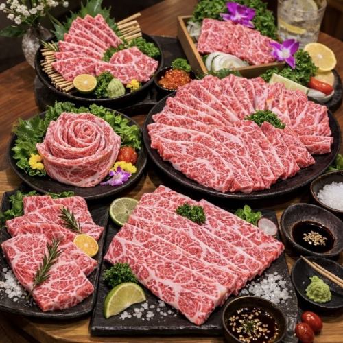 多彩な肉メニューを丁寧に提供する焼肉スタイル