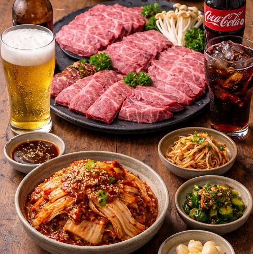 お肉を囲んで贅沢な集まり