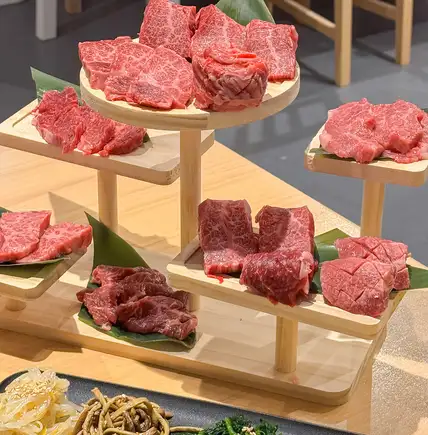 Standard Course: An all-you-can-eat yakiniku course at a reasonable price!