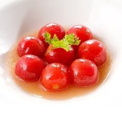 Honey Marinated Cherry Tomatoes