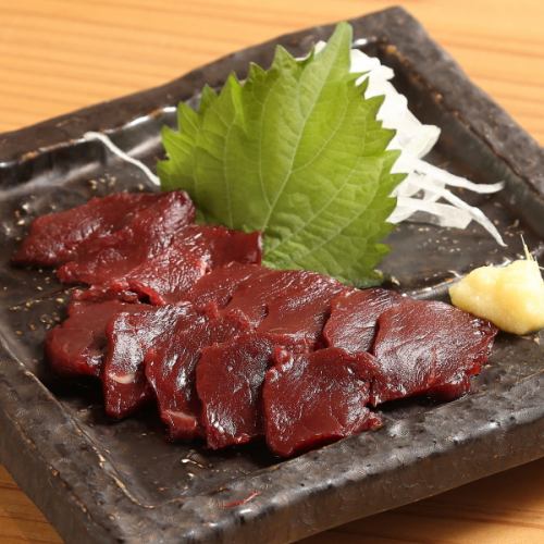 馬刺し　赤身