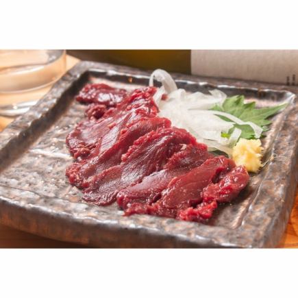 【飲み放題付き！】熊本県産馬刺しと当店自慢の鶏料理盛りだくさんの新コース　5,500円（税込）