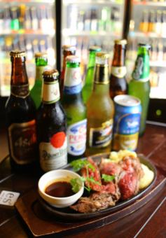 标准套餐♪超过30种精酿啤酒!包括 7 道菜肴和 200 种新鲜水果鸡尾酒!