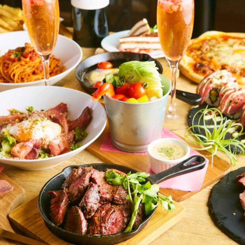 Enjoy all-you-can-eat from 3,980 yen!