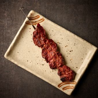 skirt steak skewer