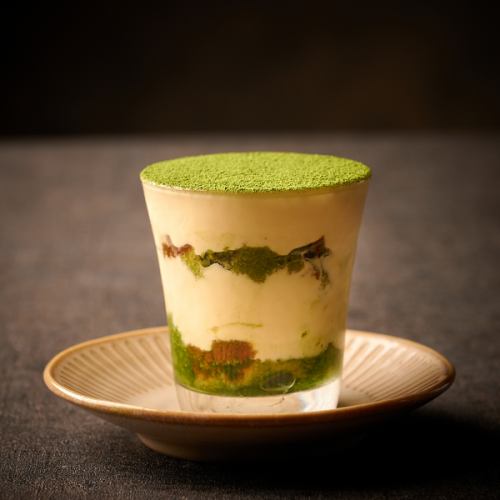 Japanese-style matcha tiramisu